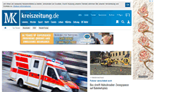 Desktop Screenshot of kreiszeitung.de